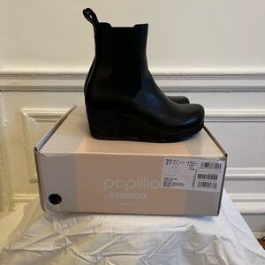 Birkenstock Black Women's Wedge Boots